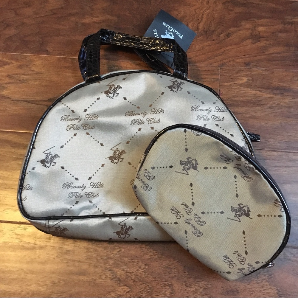 Beverly Hills Polo Club travel cosmetic bags NWT